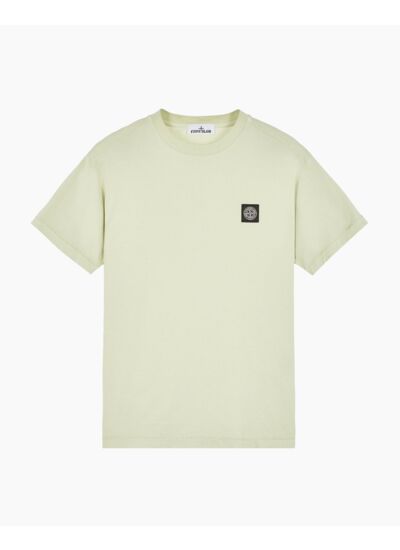 T-SHIRT À MANCHES COURTES VERT PISTACHE STONE ISLAND