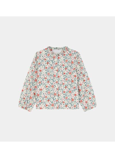 Chemise Katire Bis coton velours fleurs