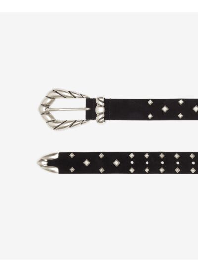 Ceinture En Cuir Embella Studs