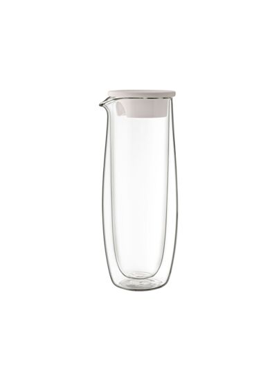 Artesano Hot&Cold Beverages Carafe en verre avec couvercle