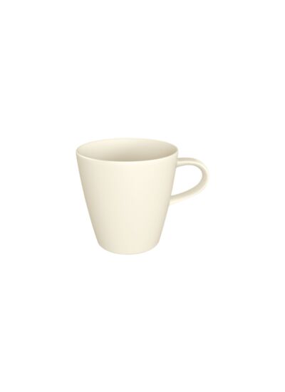 Manufacture - Mug, rond, blanc, en porcelaine haut de gamme, 290 ml