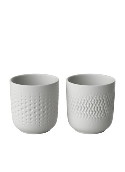Manufacture Collier blanc Mug Set 2pcs