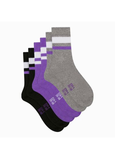 Lot de 3 chaussettes