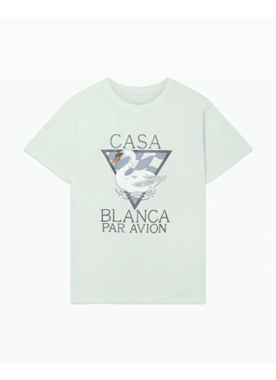 Casablanca T-Shirt - Par Avion - Green