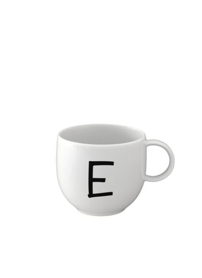 Mug Letters E 13x10x8cm