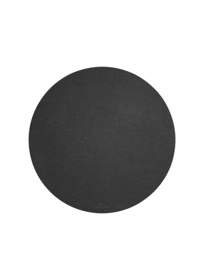 Lifestyle Accessoires - set de table, rond, hippo noir