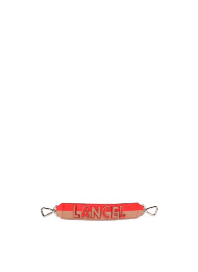 Ninon de Lancel - Poignée amovible - Multico,Rouge,Beige