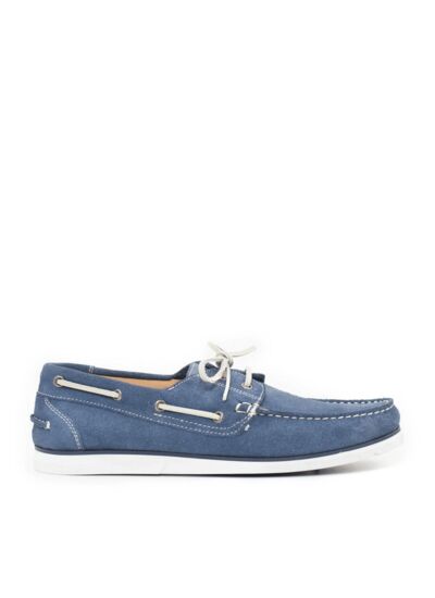 Mocassin MALLORCA Daim Bleu