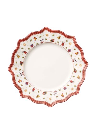 Toy’s Delight assiette plate blanche