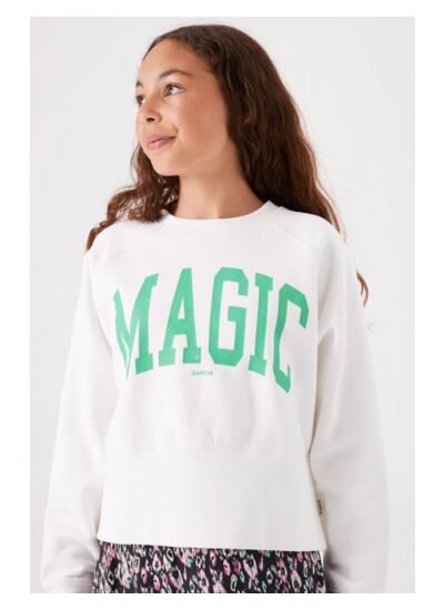 Girls Sweater White