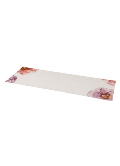 Rose Garden Home - Chemin de table avec motif floral