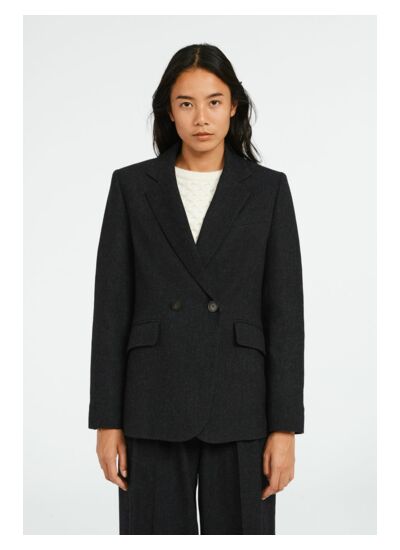 Veste de tailleur chinée