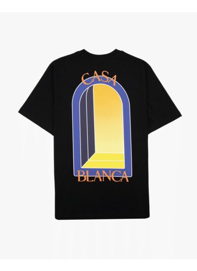 Casablanca T-Shirt L'Arche de Nuit Noir