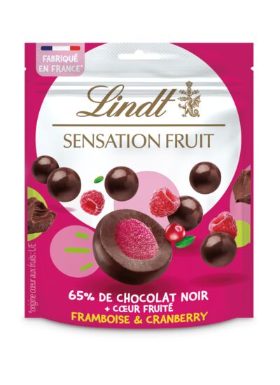 Sensation Fruit Chocolat Noir Framboise & Cranberry