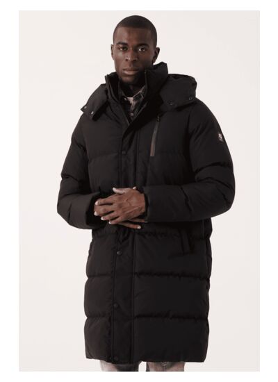 Men Coat Black