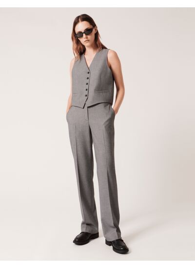 Pantalon Peete Gris en Polyester