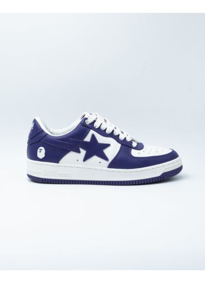 A Bathing Ape Bapesta White/Purple 2021