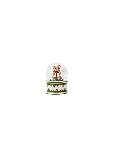 Christmas Toys Boule de neige petite,ours 2021 6,5x6,5x9cm