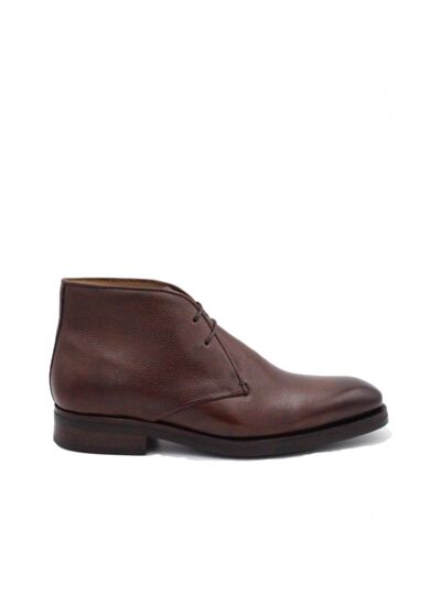 Bottines WILLOW Grainé Marron Noyer