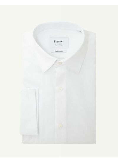 Chemise Classique en popeline blanche