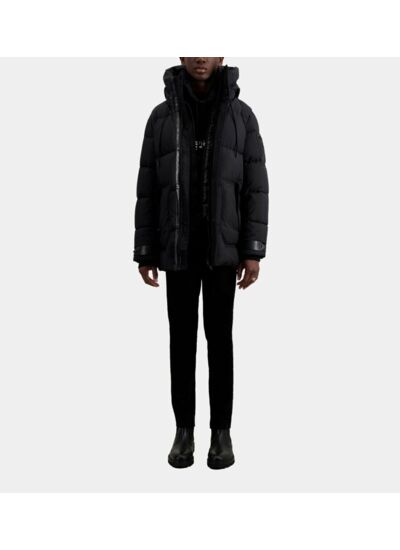 Parka Homme Avec Coudieres Et Poignets Logotes