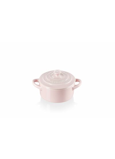 Mini cocotte 10cm en céramique chiffon pink 2ème choix