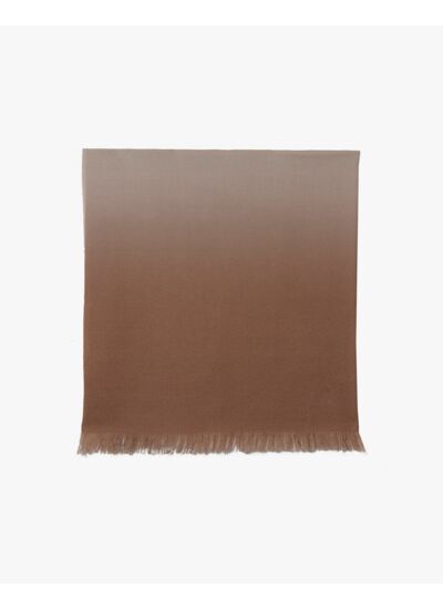 Étole dip dye 180cm x 85cm - Accessoire - CAMEL