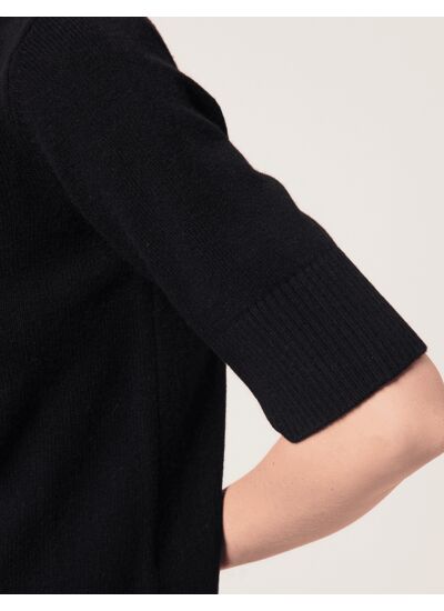 Pull Neha-Pull en laine noir