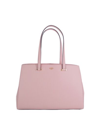 Lettrines de Lancel - Sac Carryall M - Rose Dragee