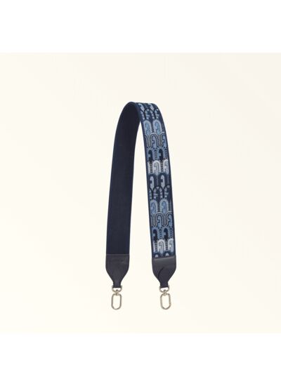 FIONA SHOULDER STRAP - TESSUTO JACQUARD ARCO ETNICO LOGO