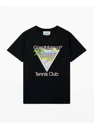 T-Shirt - Tennis Club - Black