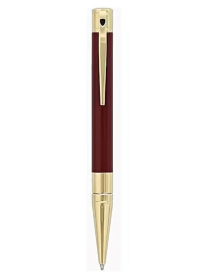 Gamme Initial - Stylo Bille Initial bordeaux et or