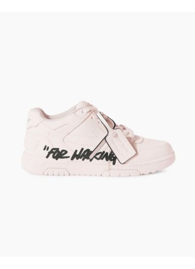 Off-White Out Of Office OOO "For Walking" Low Tops White Black