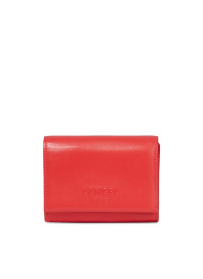 Billie De Lancel - Portefeuille Rectangulaire Compact Rabat - Tomate