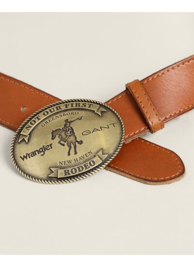 Ceinture en cuir Wrangler x GANT