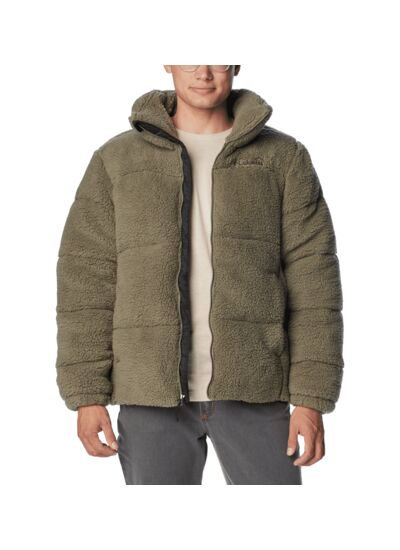 Puffect™ Sherpa Veste homme Kaki