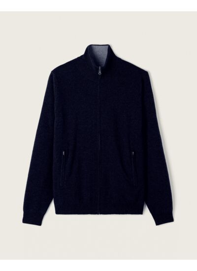 Blouson réversible - Homme - MARINE/BLEU APATITE