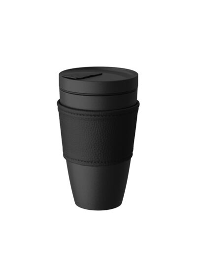 Manufacture Rock mug Coffee To Go, 350 ml, noir mat