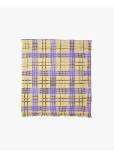 Étole imprimé tartan été 180cm x 85cm - Accessoire - GLYCINE