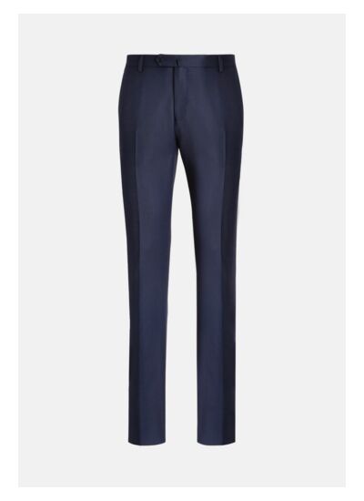 blue wool trousers style luis