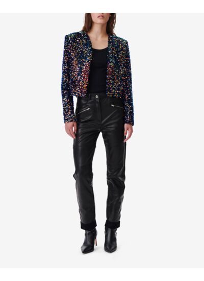 Veste Multicolore À Sequins Daphne