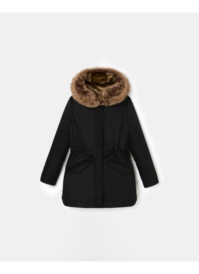 Parka Piriaf Noir en Coton