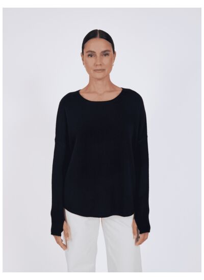 Pull cachemire Arya NOIR