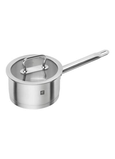 Casserole 16 cm, Inox 18/10, Argent