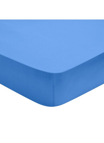 Drap Housse Influence Percale Lazuli