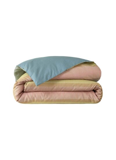 BOSS Home - Housse de couette en satin de coton, Sunset Spirit