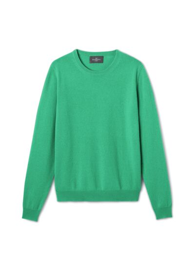 Pull col rond classique - Femme - VERT TUPPER