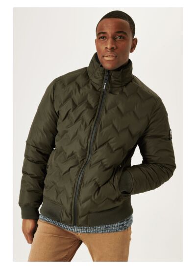 Men Coat Green