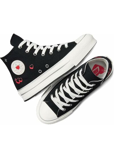 Chuck Taylor All Star Eva Lift Hi Black/Vintage White