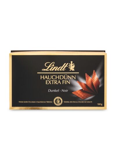 Boîte Lindt Extra Fin Noir 180G